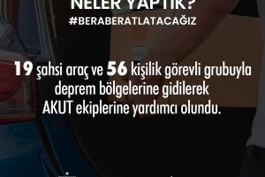 DEPREMDE İLK 5 GÜNDE NELER YAPILDI